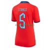 Maillot de Supporter Angleterre John Stones 5 Extérieur Coupe du Monde 2022 Pour Femme